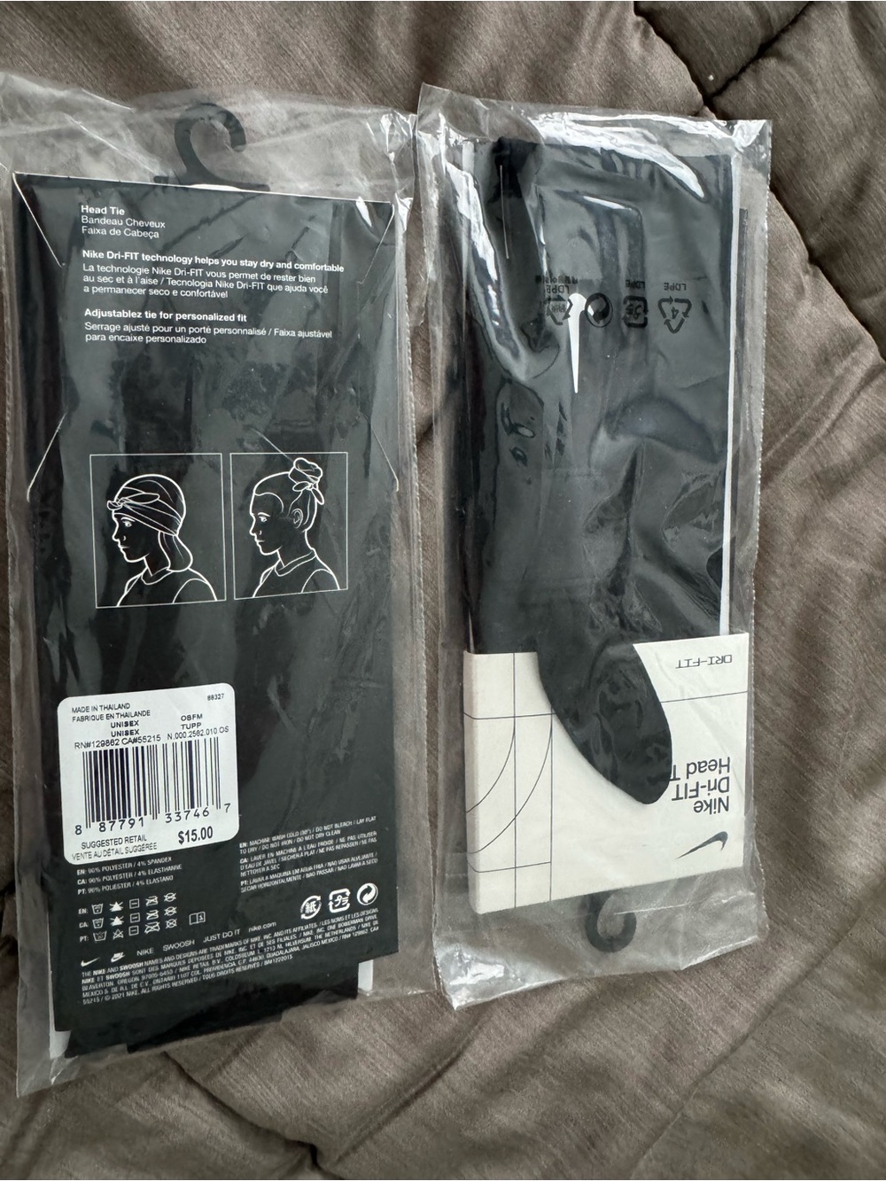 Nike Black Women’s Headband / Hair Wrap